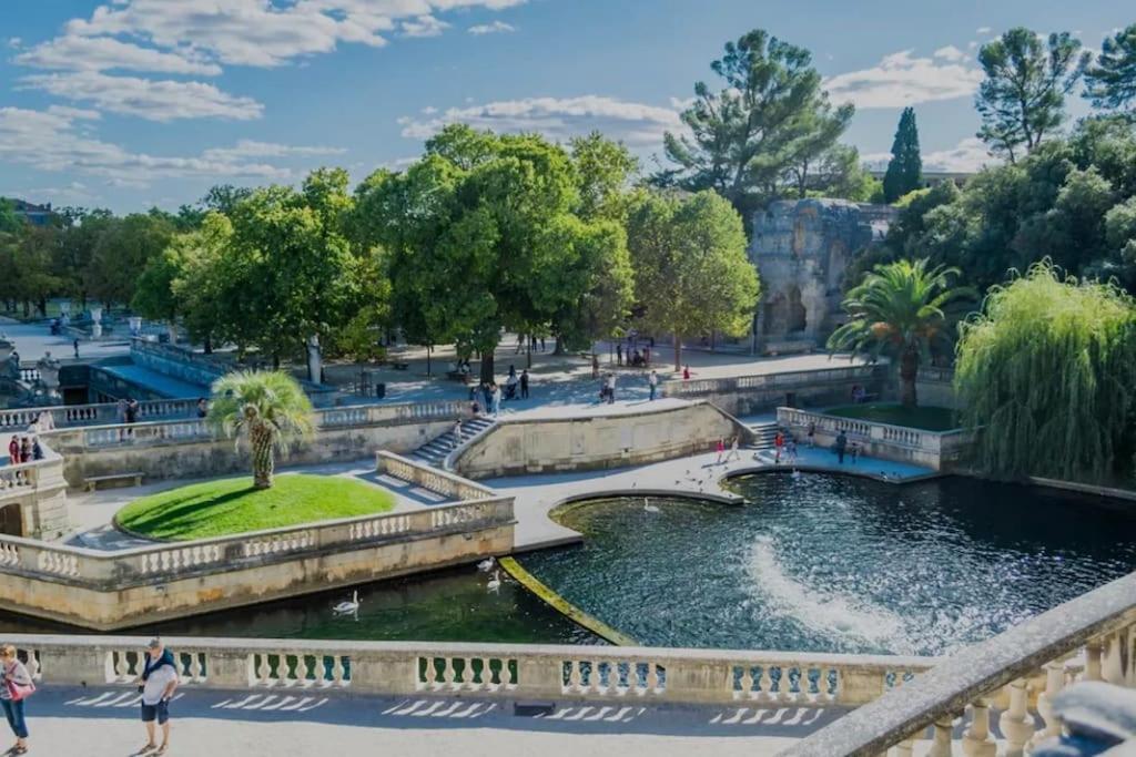 Apartament Le Nid Douillet Nîmes Zewnętrze zdjęcie